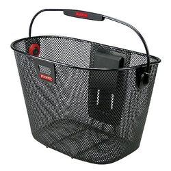 KLICKfix Cesto para guiador de bicicleta Unilux, preto, 16 L
