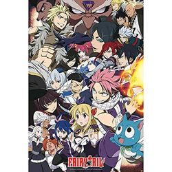 ABYstyle Fairy Tail - affisch Fairy Tail VS Other guilds (91.5x61cm)