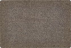 andiamo Amadis - Zerbino in cotone con fondo antiscivolo, 80 x 120 cm, colore: Marrone