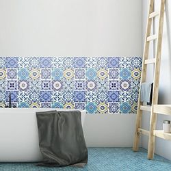 Stickers voor wandtegels Azulejos 20 x 20 cm Calypso
