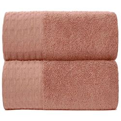 GC GAVENO CAVAILIA Toallas de Mano Altamente absorbentes, Juego de Toallas de Secado rápido de 600 g/m², Toalla de baño de Tacto Suave, Coral, 50 x 80 Pulgadas