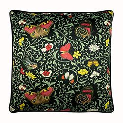 Paoletti Heligan polyester fylld kudde, svart, 50 x 50 cm