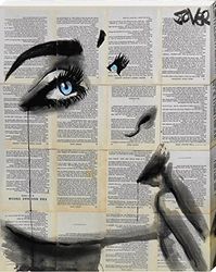 Loui Jover "Nunca se Sabe de Nuevo Lienzo Impresiones, Multicolor 40 x 50 cm