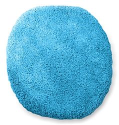 Kinzler in Microfibra di Alta qualità, Microfibra Poliestere, Turchese, 47x50 cm WC Deckelbezug