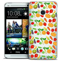 Caseink - Hoes beschermhoes voor HTC One (M7) [Crystal HD collectie Foodie Design Healthy - Rigide - Ultra dun - Gedrukt in Frankrijk]