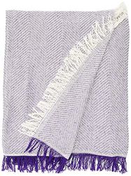 Martina Home Foulard Polyvalent Spiga, 80% Coton, 20% Polyester, Brut/lile 180L x 130 W