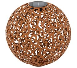 Dehner Sfera solare Lagos, decorazione solare, illuminazione da giardino, decorazione da giardino, decorazione da giardino, decorazione da giardino, decorazione da giardino, in metallo, decorazione