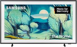 Samsung Het frame LS03F 4K QLED 50 inch (125 cm) UHD-tv, modern framedesign, NQ4 AI Gen2 processor, art mode, artistieke beeldkwaliteit, één verbindingskabel, Samsung Vision AI smart tv (2025)