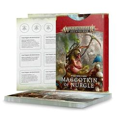 Games Workshop Warhammer AoS - Carte Warscroll: Maggotkin di Nurgle (Vf)