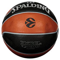 Spalding 77101Z basketballen zwart/oranje 7