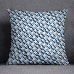 Bonamaison Funda de cojín, Cotton, Multicolor, 45x45