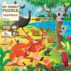 My Family Puzzle – Australia: Ett pussel med 500 bitar för barn och vuxna