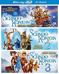Die Schneekönigin 1-3 (2D+3D) [Blu-Ray] [Import]