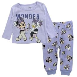 Disney Baby Minnie Filleset, paars, 3 maanden voor baby's, Paars, 3 Maanden