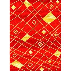 Tapijt Bali modern design lineaire motieven in Marokkaanse stijl (120 x 180 cm, ketel)