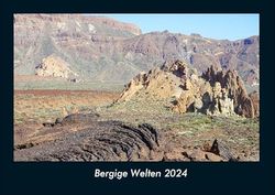 Bergige Welten 2024 Fotokalender DIN A4: Monatskalender mit Bild-Motiven aus Fauna und Flora, Natur, Blumen und Pflanzen
