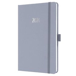 SIGEL J6407 Wochenkalender Jolie 2026, ca. A5, flieder: Agenda Jolie, Feel, Light Lilac, Hardcover