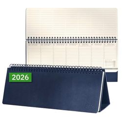 SIGEL C2682 Tischkalender Conceptum 2026, large, dunkelblau: Agenda Conceptum, Classic, Hardcover