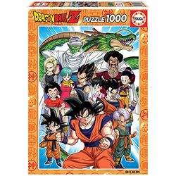 Educa – Pussel 1 000 delar för vuxna | Dragon Ball Z, 1 000 bitar pussel för vuxna och barn från 14 år, anime, dragonball (18496)