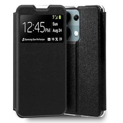 Custodia Cool Flip Cover per Xiaomi Redmi Note 13 Pro Liso Nero