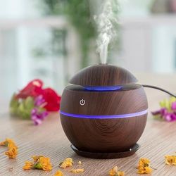 Aromatherapie luchtbevochtiger 300 ml 14 W ultrasone koude stoom automatisch stopt 16,5 x 14 x 16,5 cm