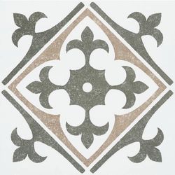 d-c-fix 6x dalle PVC adhesive murale Nadia olives 15x15 cm - stickers carrelage pour crédence cuisine, salle de bain - décoratif autocollant carreaux muraux