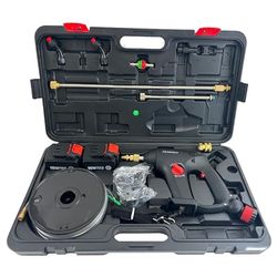 PHOENIX - Eco Sprayer - Elektrische en vrijstaande sproeier - Uitgerust met 2 batterijen