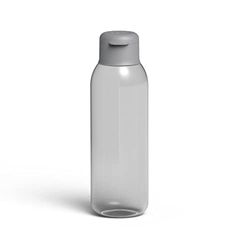 BergHoff Vattenflaska grå 0,75 l – Leo (vattenflaska för sport/fritid, tillverkad av BPA-fri plast, 100% läckagesäker, sportflaska, diskmaskinsäker) 3950225
