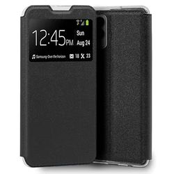 Cool Flip Cover Cover fodral för Realme 8i / Narzo 50 Vanligt Svart
