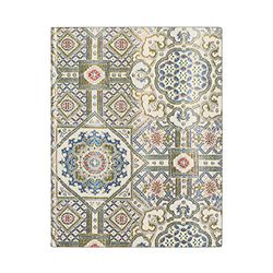Ashta (Sacred Tibetan Textiles) Ultra Unlined Journal: Flexi softcover, 100 gsm, ribbon marker, memento pouch, book edge printing, no closure (Sared Tibetan Textiles)