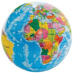 Tobar - 16009 - Globe terrestre en mousse, antistress