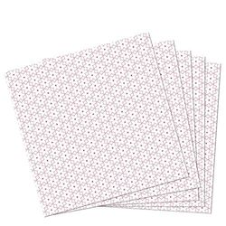 SPAAS 15 Napkins Packages of 20, Pink Flowers