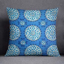 Bonamaison Funda de cojín, Cotton, Multicolor, 45X45