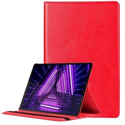 Cool Case for Lenovo Tab M10 Plus/FHD Plus 2nd Gen/Tab K10 Smooth Leatherette Red 10.3"