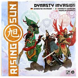 Asmodee Rising Sun – dynastie-invasion, förlängning, finsmakarspel, strategispel, tyska