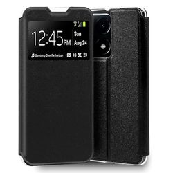 Cool Custodia Flip Cover per Xiaomi Poco X6 Pro 5G Liso Nero