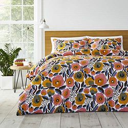 Marimekko Rosario Juego de Funda de edredón, Algodón, Rosa, Twin, Duvet