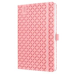 SIGEL J6111 Wochenkalender Jolie 2026, ca. A5, rosa: Agenda Jolie, Flair, Rose Pink, Hardcover