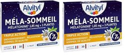 Alvityl - Gélules Méla-Sommeil - Mélatonine+3 plantes+vitamine B6 - Triple action sur le sommeil et la relaxation - 30 gélules (Lot de 2)