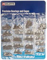 Weldtite 1/4-inch Bearings Carded (20 Bags x 24 Balls),