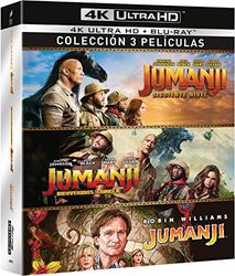 Jumanji - Pack 1-3 (4K UHD)- BD