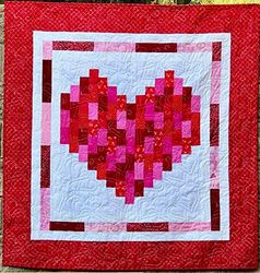 Cozy Quilt Designs Estampado, rojo