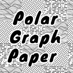 White and Black Polar Graph Paper: Mandala Sketchbook | Circular Grid Polar Coordinate Graph Paper Notebook| Engineering Polar Graph Paper, ... Notebook, Mandala Drawing Template Sketchbook