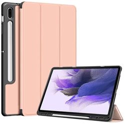 Hoesje voor Samsung Galaxy Tab S7 FE 12,4-inch, met Auto Wake-up Stand Slim Case voor Tablet Samsung S7 FE T970/T975 Smart Tablet Cover