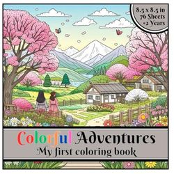 Colorful Adventures - My first coloring book: Discover magical worlds full of fun and fantasy!