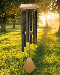 Campanas de Viento para Exteriores, Tono Profundo, 30 Pulgadas, campanillas de Viento para Exteriores, campanillas de Viento conmemorativas con Gancho, día de la Madre/inauguración de la casa, Patio,