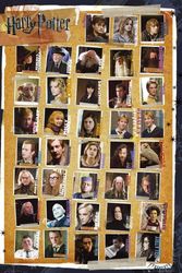 1art1 Harry Potter Poster 7, E I Doni della Morte, Personaggi Stampa 91x61 cm