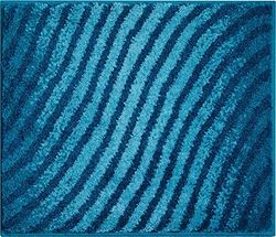 Grund Tappeto per il Bagno, Ultra Morbido e Assorbente, Antiscivolo, 5 Anni di Garanzia, ETERNITY, Piccolo Tappetino 50x60 cm, Turchese