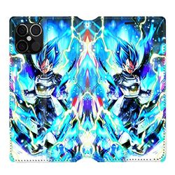 Beschermhoes voor iPhone 12 Pro Max Manga Dragon Ball Vegeta blauw