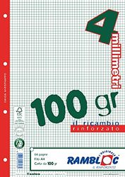 rambloc cf80ricambio wit A4 100 gr 4 mm